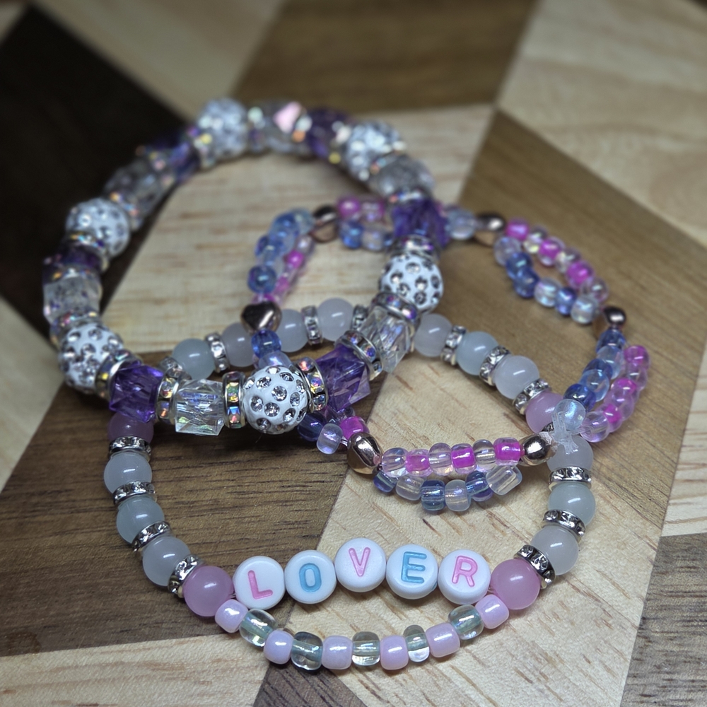 Colorful Beaded Bracelet Set LOVER Taylor SWIFT